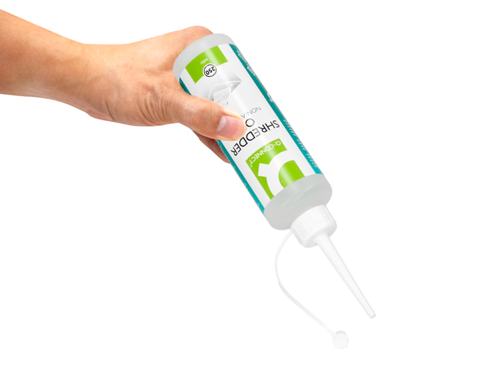HUILE LUBRIFIANTE Q-CONNECT POUR DESTRUCTEUR DE DOCUMENTS BOUTEILLE 250ML