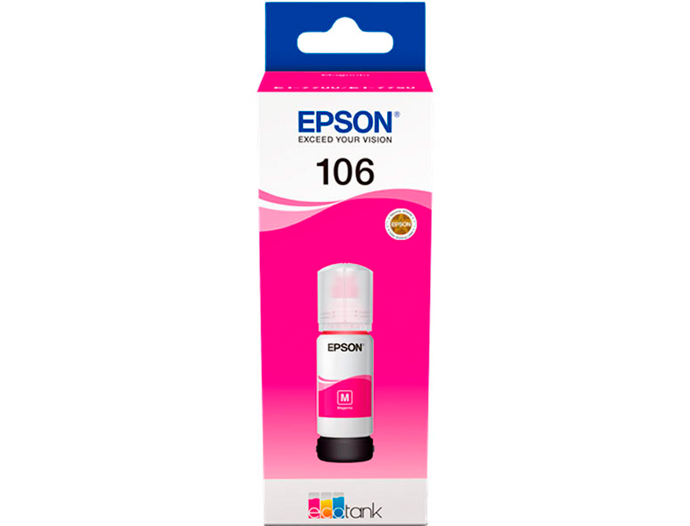 CARTOUCHE ENCRE EPSON /106 ECOTANK INK BOTTLE /ECOTANK ET-7700 / ET-7750 MAGENTA