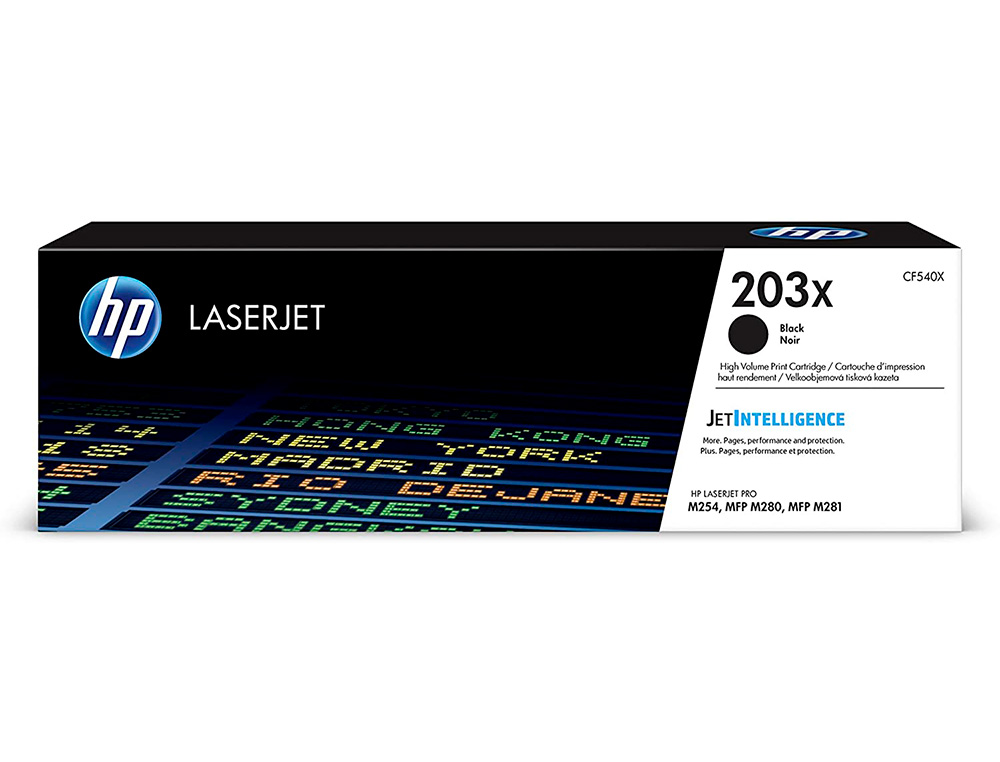 CARTOUCHE  HP LASERJET 203X BK 3200P.CF 540X