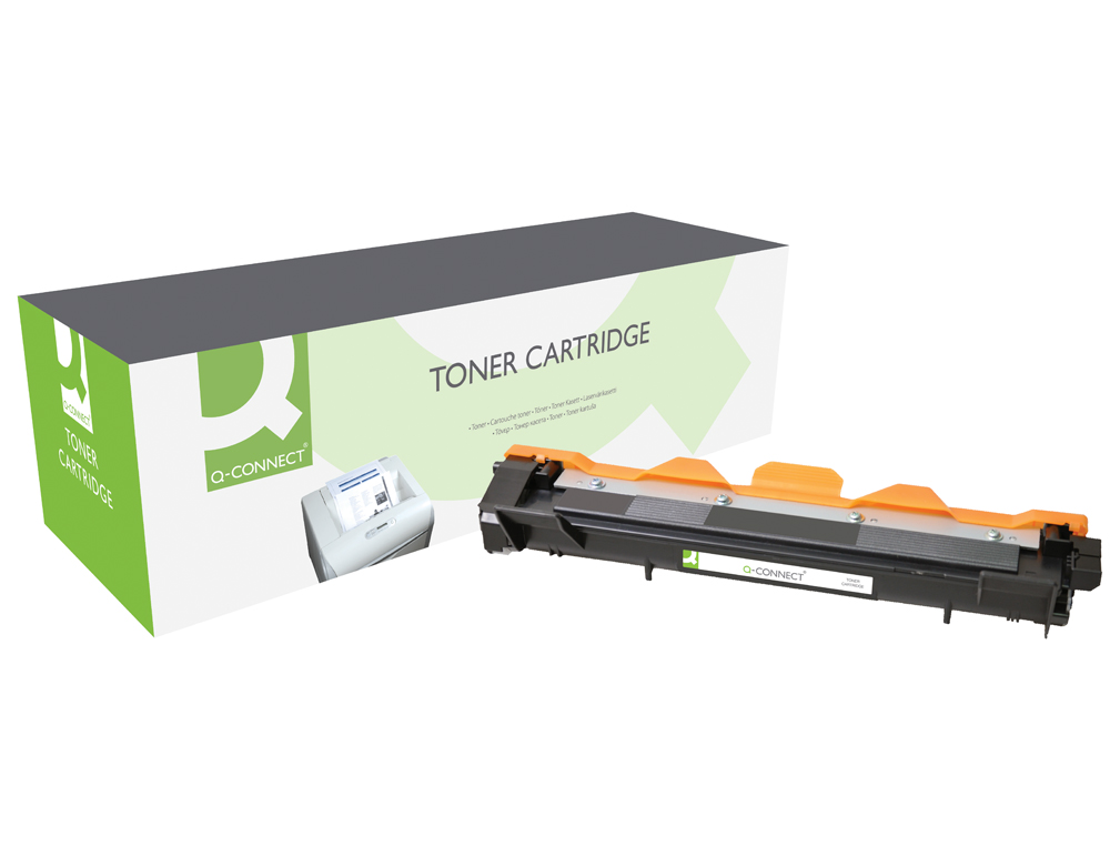 TONER LASER Q-CONNECT COMPATIBLE IMPRIMANTES BROTHER TN1050 HL1110 DCP1510 MFC1 810 COULEUR NOIR 1000P