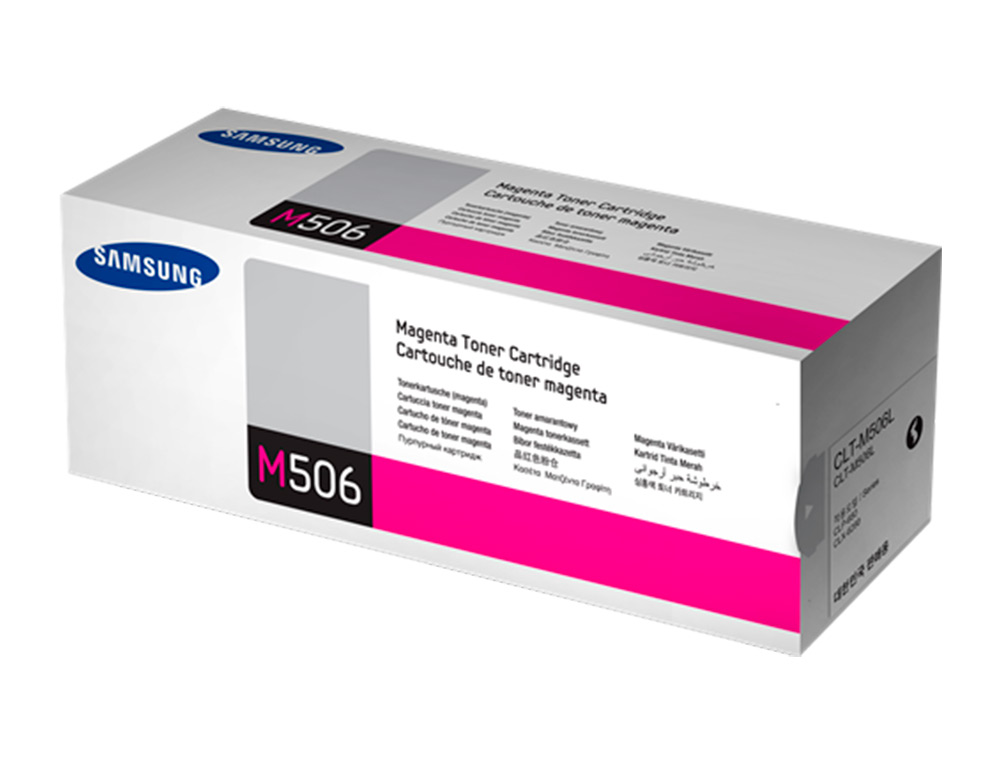CARTOUCHE SAMSUNG CLT-M506L COULEUR MAGENTA 3500 PAG