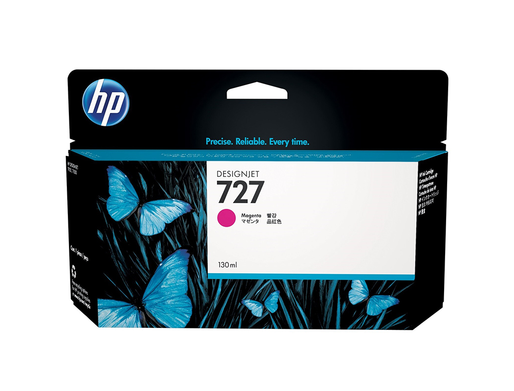 CARTOUCHE HP JET D'ENCRE 727 COULEUR MAGENTA 130ML