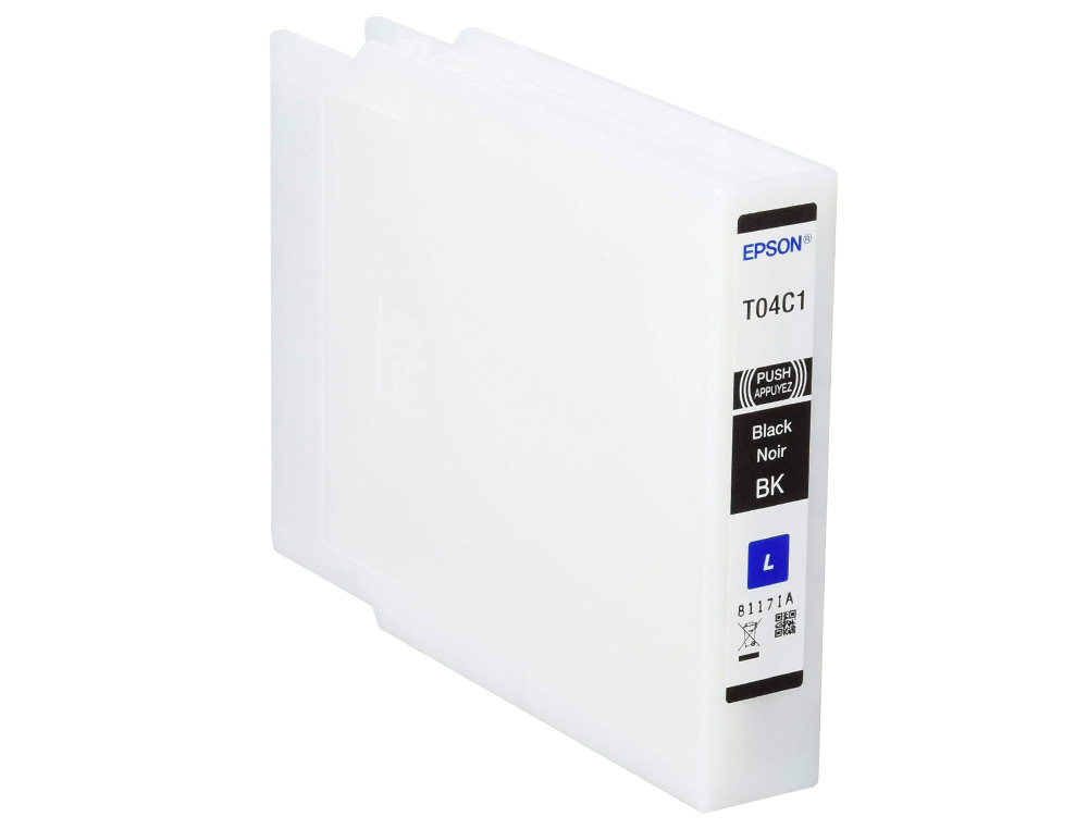 CARTOUCHE EPSON JET D'ENCRE T04C1 COULEUR NOIR 2900 PAG
