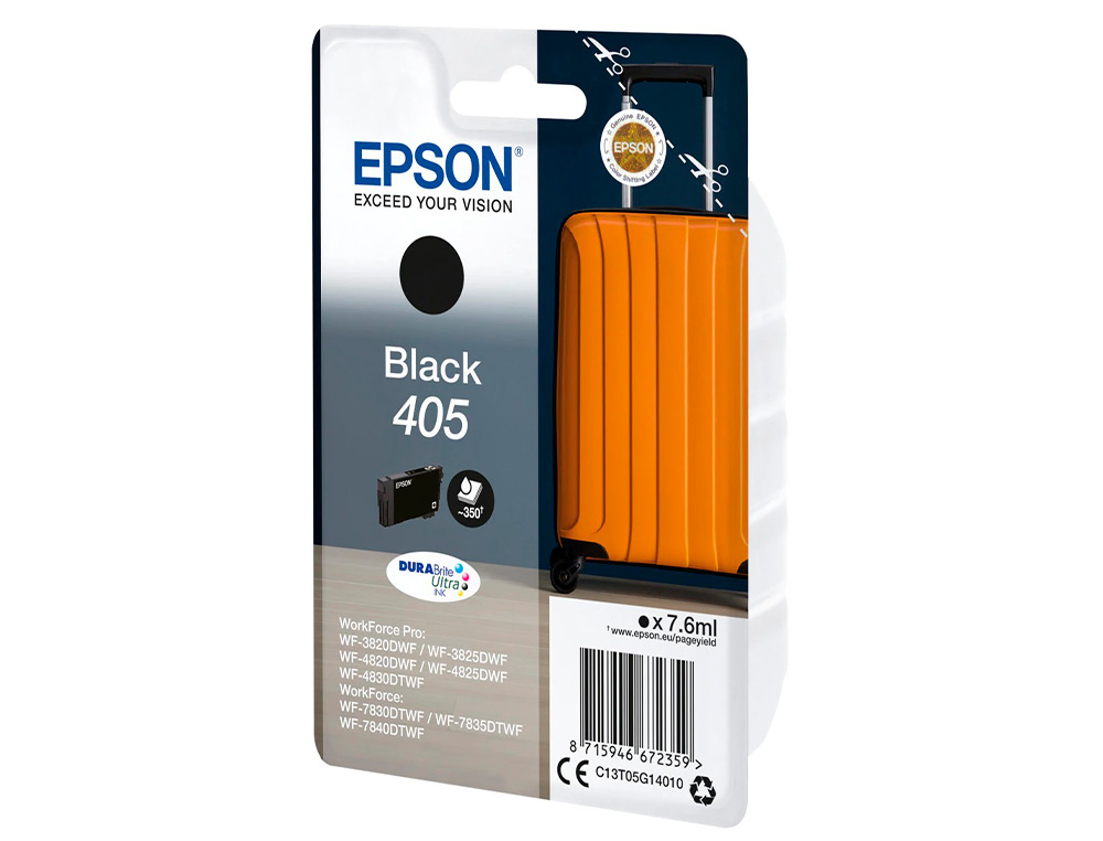 CARTOUCHE EPSON VALISE 405 NOIR