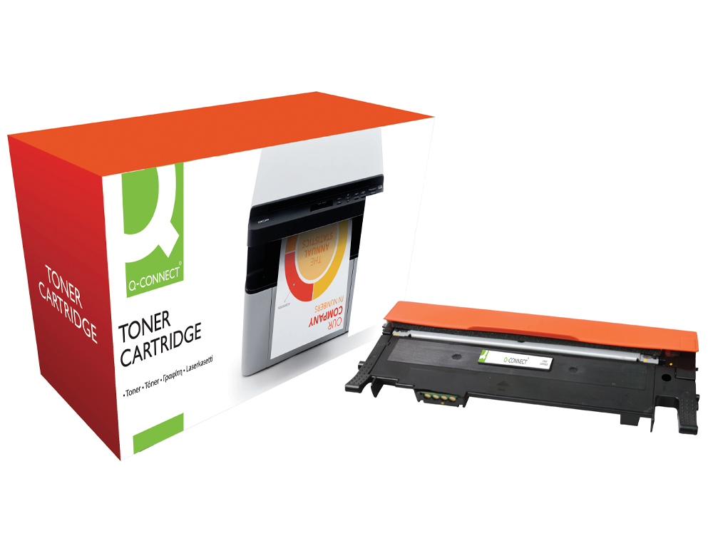 TONER Q-CONNECT COMPATIBLE SAMSUNG CLT-C406S/ELS CLP360CQCN POUR 360 365 CLX3300 3305 XPRESS C410 460 CYAN 1000P