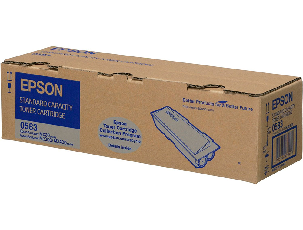 TONER LASER EPSON S050585 C13S050585 POUR ACULASER ALMX20 ALM2300 2400 COULEUR NOIR 3000P