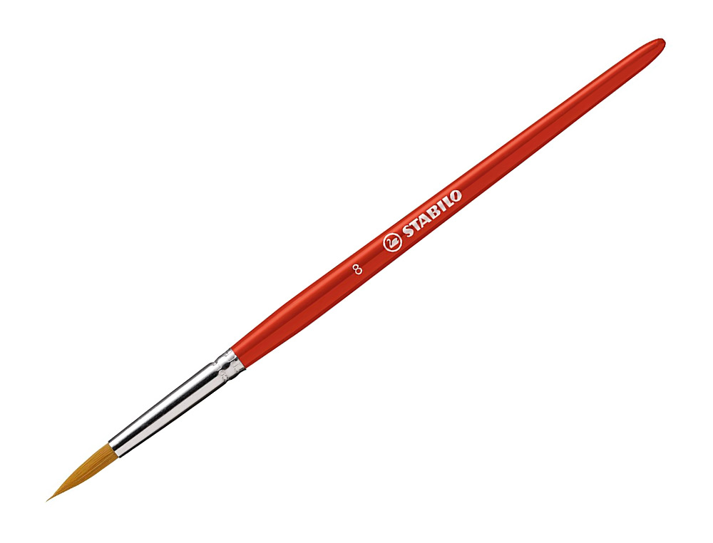 CRAYON COULEUR STABILO WOODY MULTI TALENT 18 CRAYONS 3 EN  1 ARTY +1 PINCEAU ROND TAILLE 8 + 1 TAILLE CRAYON