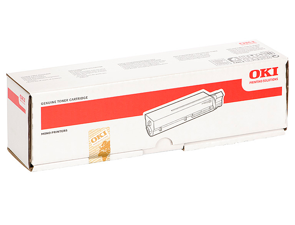 TONER LASER OKI 44574702 POUR B411/B431/MB471/MB491/B412/   /B512/B562/MB472/MB562 POUR C OULEUR NOIR 3000P