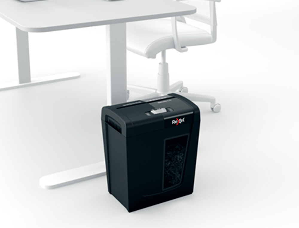 DESTRUCTEUR DE DOCUMENTS REXELSECURE X10 COUPE CROISEE EN PARTICULES 10 F DE PAPIER A4 80G204X355X351MM