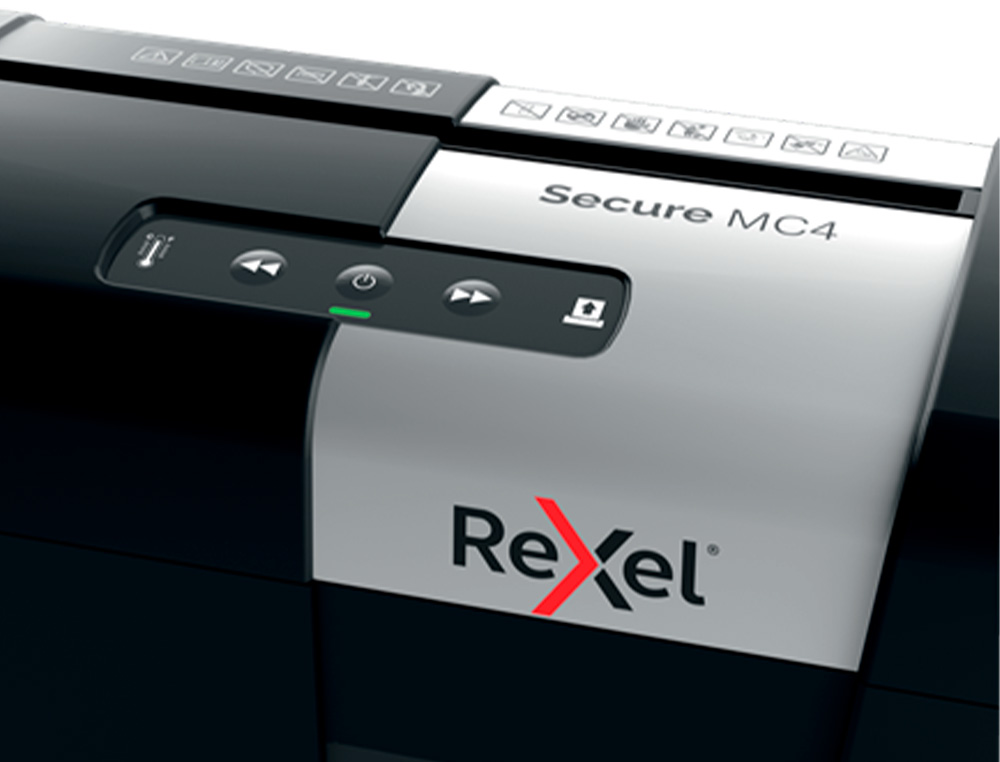 DESTRUCTEUR REXEL SECURE MC4 5 FEUILLES DE PAPIER A4 DE    80GR