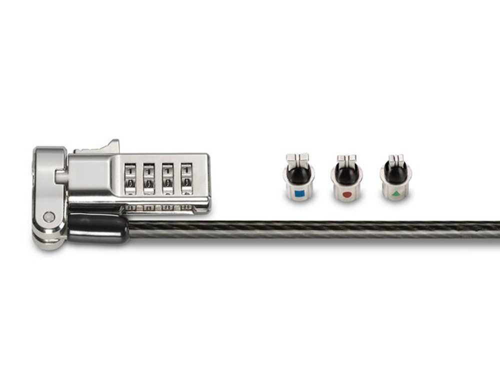 CABLE DE SECURITE KENSINGTON UNIVERSEL 3 EN 1 A            COMBINAISON REINITIALISABLE