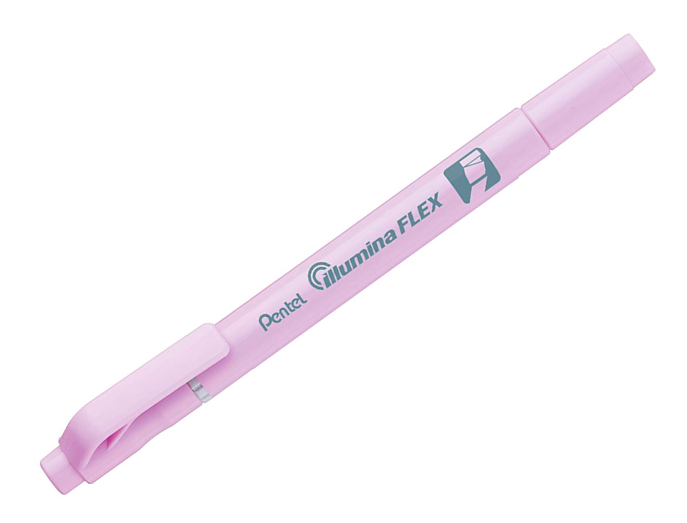 SURLIGNEUR PENTEL ILLUMINA FLEX BI-POINTE VIOLET CLAIRE PASTEL