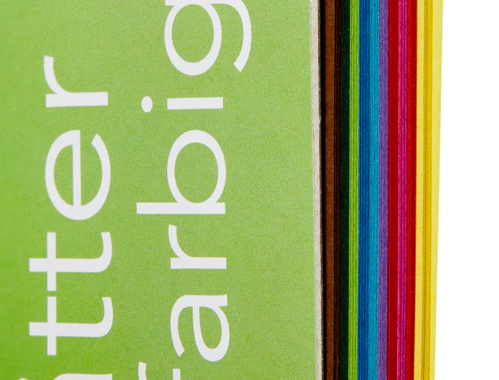 PAPIER COULEUR A PLIER 70GR/M2 100 FEUILLES 20X20CM  COULEURS ASSORTIES