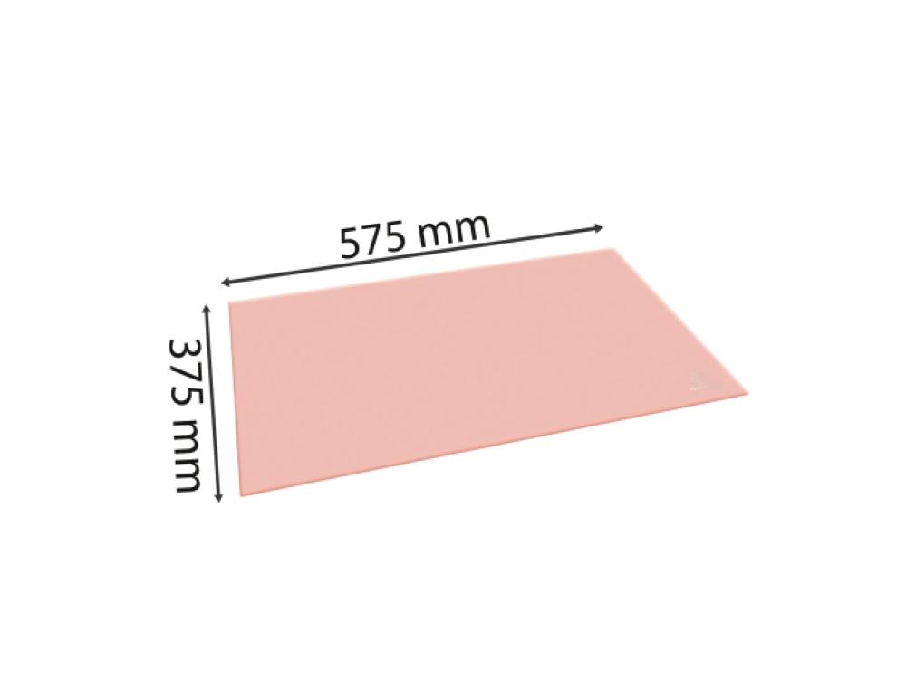 SOUS-MAIN  EXACOMPTA EN CARTON FORMAT 585X385MM       AQUAREL CORAIL