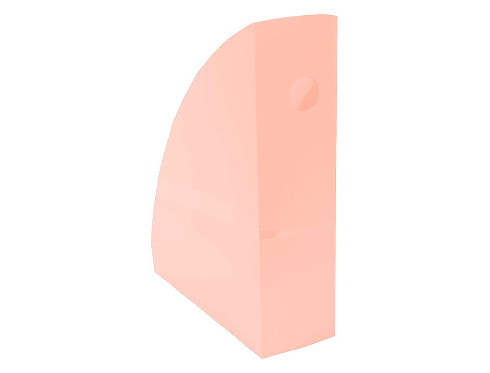PORTE REVUES EXACOMPTA MAG-CUBE POUR DOCUMENTS A4    PASTEL CORAIL