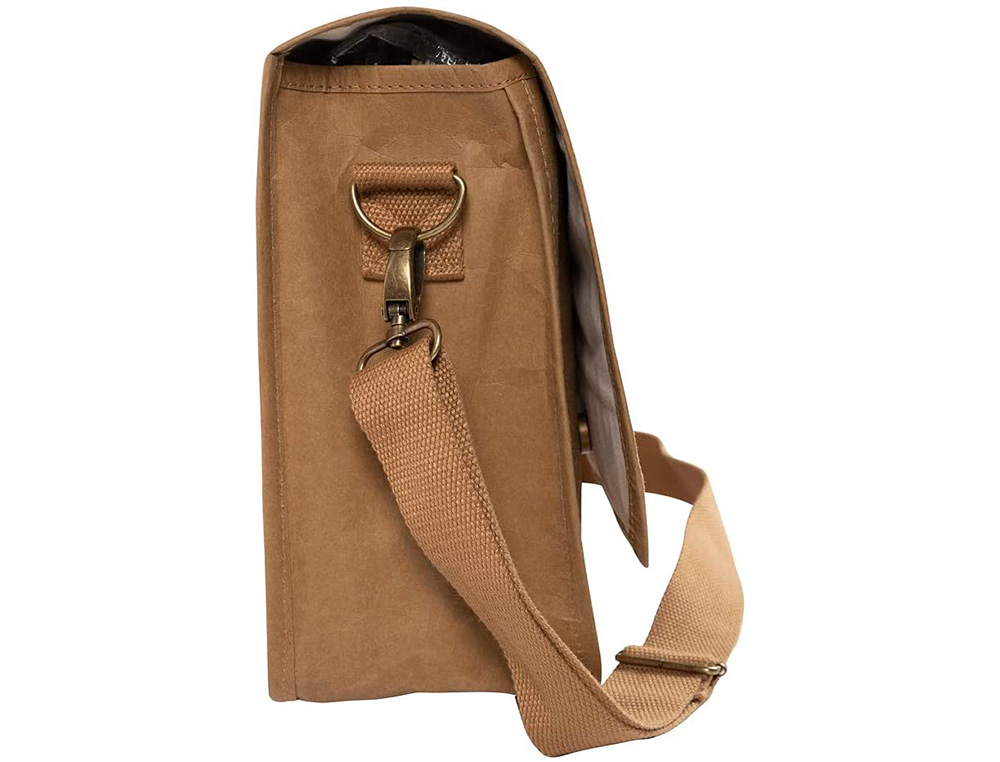 SAC EXACOMPTA ETERNECO SIMILI CUIR VEGETAL BRUN  MOTIF      GEOMETRIQUE
