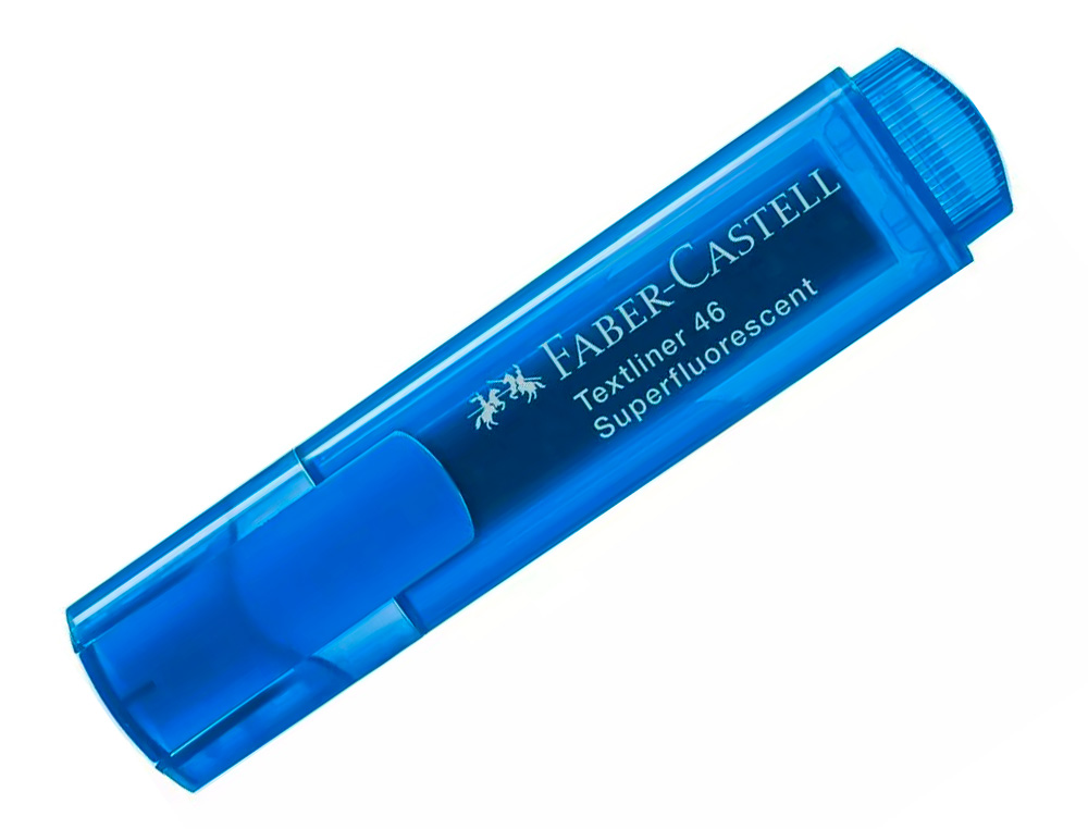 SURLIGNEUR FABER CASTELL TEXTLINER TL 46 METALLIC BLEU