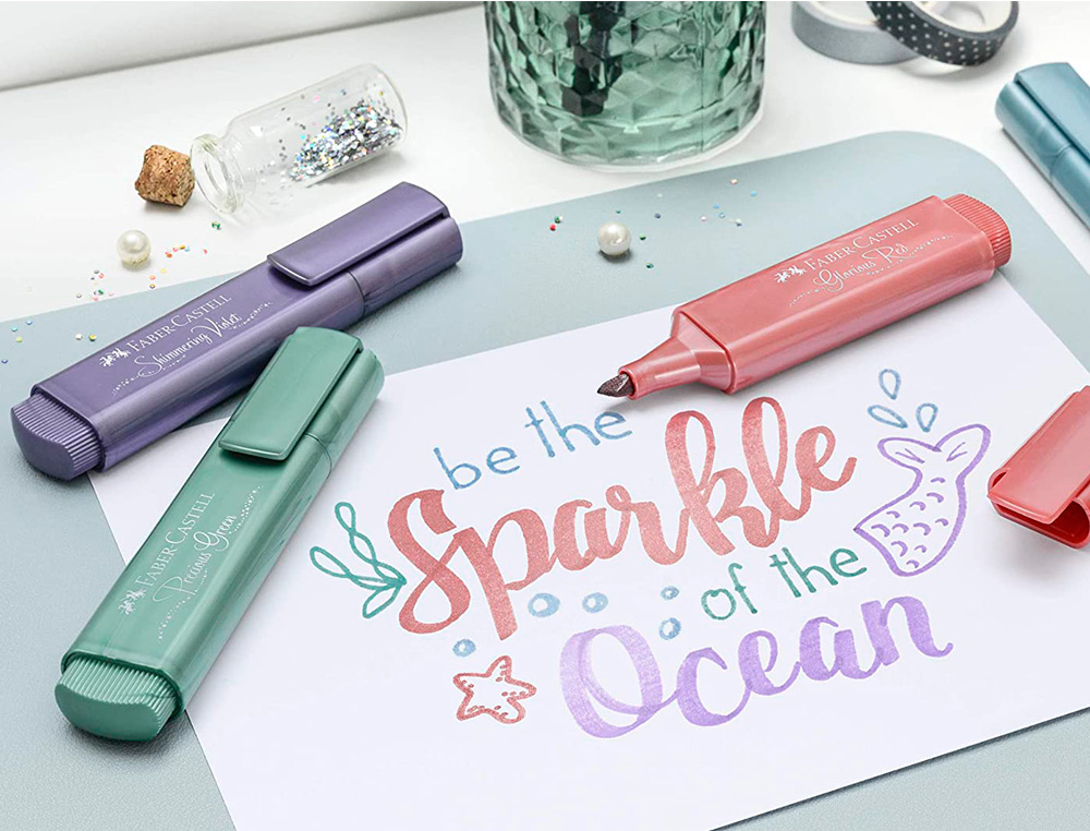 SURLIGNEUR FABER CASTELL TL 46 METALLIC VIOLET