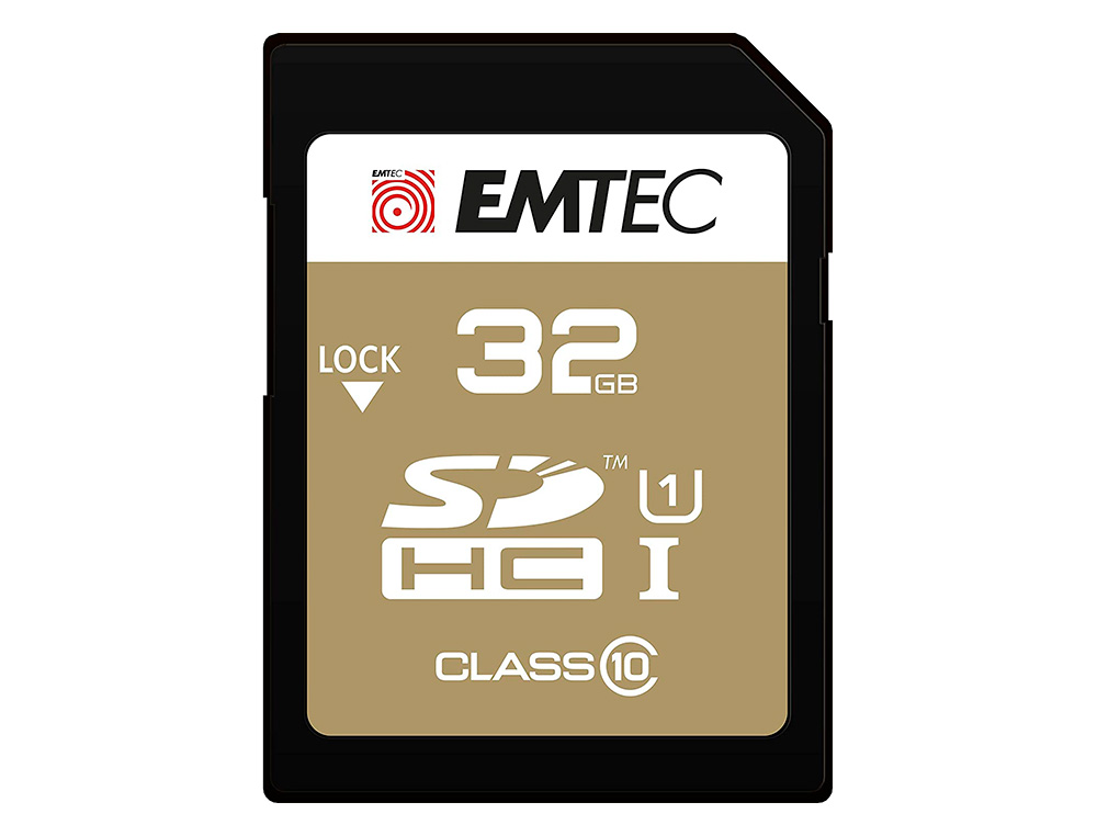 CARTE MEMOIRE EMTEC MICRO SD HC 32GB CLASSE  10 ELITE GOLD