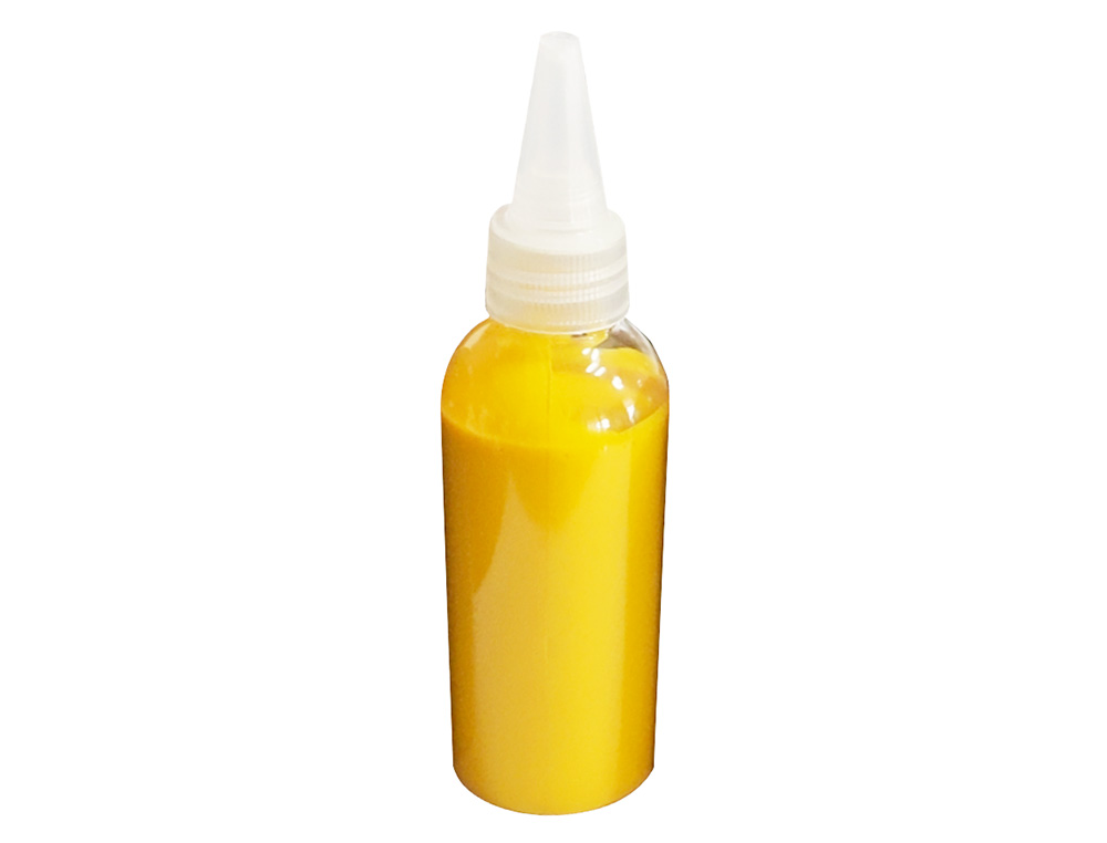 RECHARGE PEINTURE SODERTEX JAUNE POUR ENCREURS DIGITAUX  - 80 ML - 1 PC - 1 COLORIS