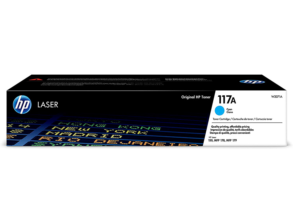 CARTOUCHE D'ENCRE HP COLOR LASERJET HP 117A CYAN