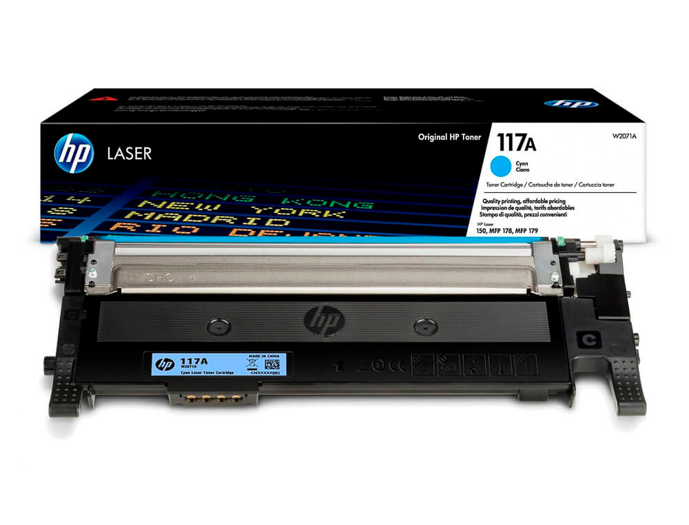 CARTOUCHE D'ENCRE HP COLOR LASERJET HP 117A CYAN