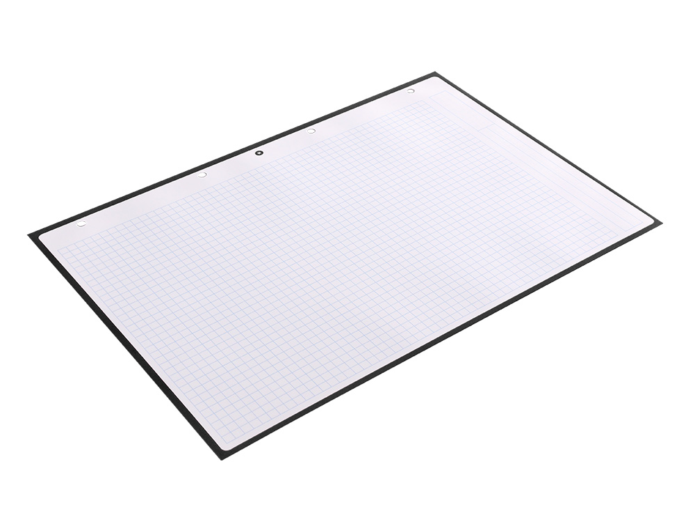 FEUILLET MOBILE ANTARTIK A4 80FEUILLES 90G QUADRILLAGE 5MM 4TROUS BORD COLORIS NOIR