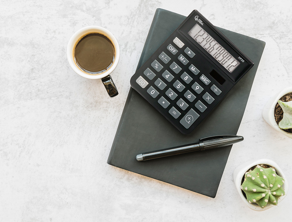 CALCULATRICE DE BUREAU LIDERPAPEL XF26 12 CHIFFRES   SOLAIRE ET PILES 127X105X24   MM COLORIS NOIR