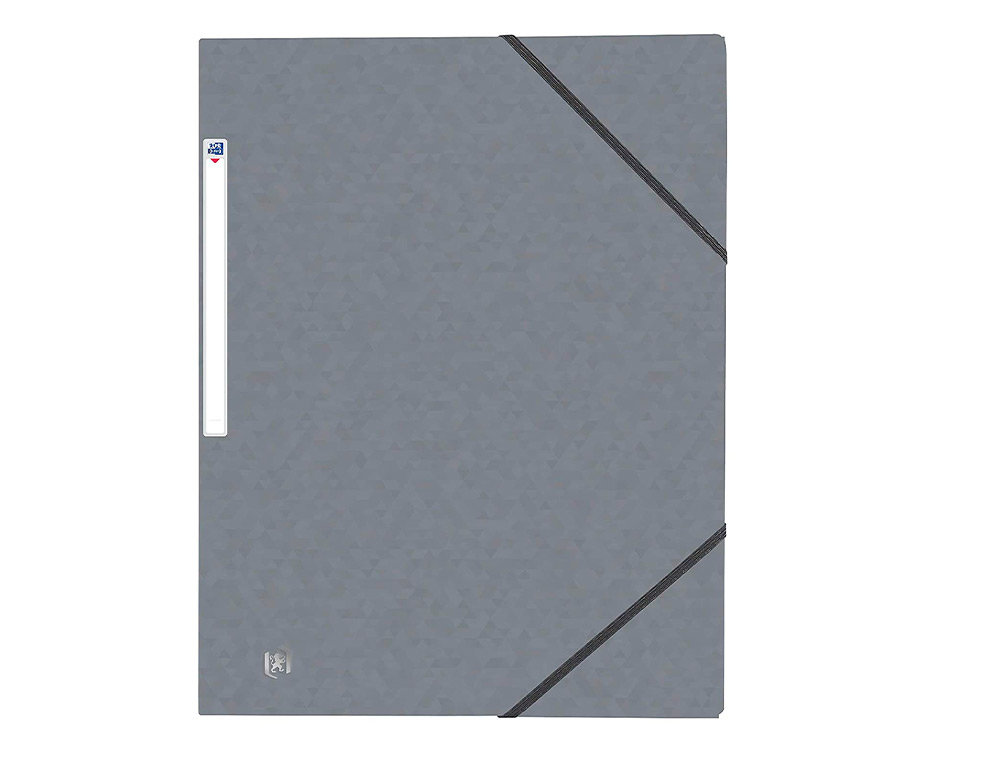CHEMISE ELASTIQUE 3 RABATS OXFORD TOPFILE+ A4 GRIS