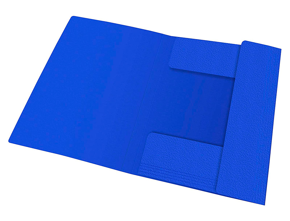 CHEMISE ELASTIQUE 3 RABATS OXFORD EUROFOLIO+ A4 BLEU