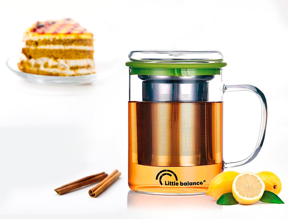 TASSE INFUSER 450ML AVEC FILTRE EN INOX