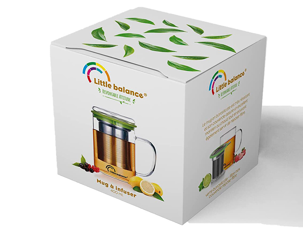 TASSE INFUSER 450ML AVEC FILTRE EN INOX
