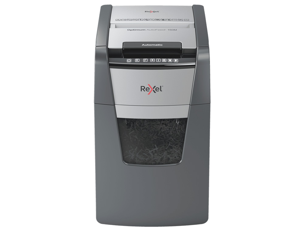 DESTRUCTEUR DE DOCUMENTS REXEL OPTIMUM AUTO+ COUPE     MICRO  150F CORBEILLE DE 44L