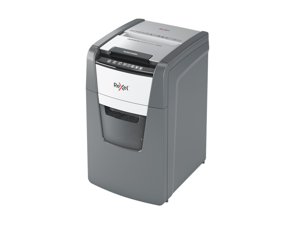DESTRUCTEUR DE DOCUMENTS REXEL OPTIMUM AUTO+ COUPE     MICRO  150F CORBEILLE DE 44L
