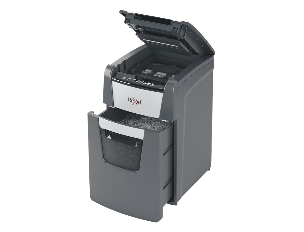 DESTRUCTEUR DE DOCUMENTS REXEL OPTIMUM AUTO+ COUPE     MICRO  150F CORBEILLE DE 44L