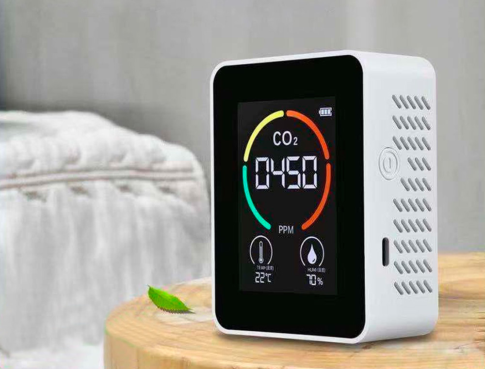 MONITEUR MULTIFONCTIONNEL DE LA QUALIT DE L'AIR KAPM60 DETECTION INFRA ROUGE (NDIR)