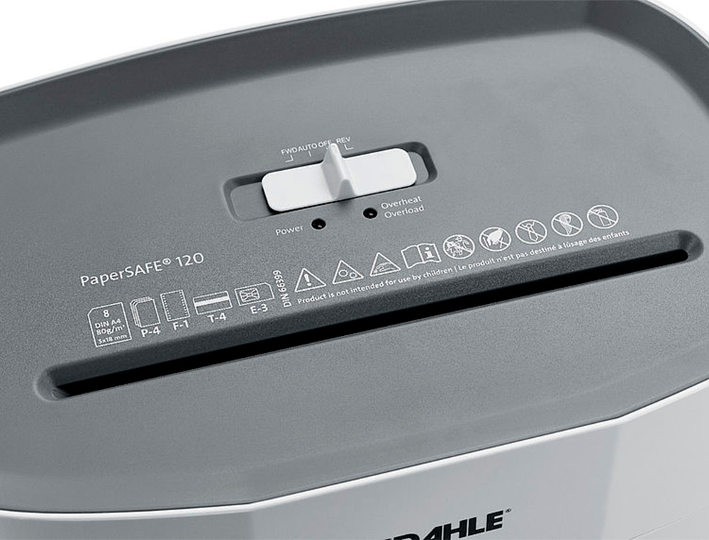 DESTRUCTEUR DE DOCUMENTS DAHLE PS120 COUPE CROIS E P-4 8 FEUILLES