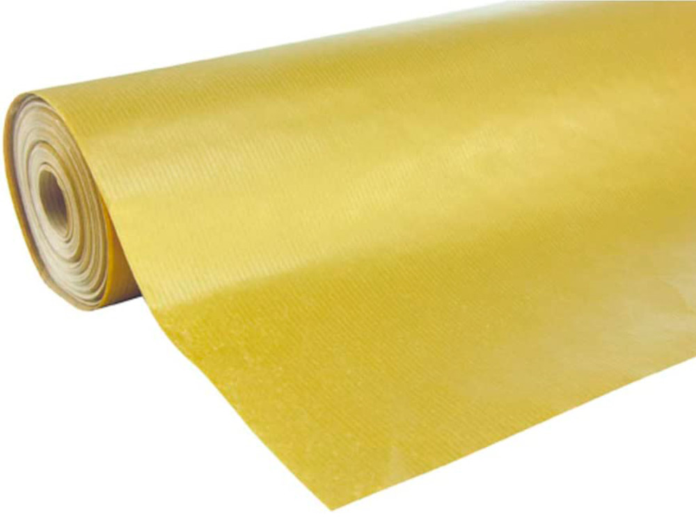 ROULEAU PAPIER CADEAU KRAFT VERG AUX MOTIFS OR 50M X 0,70M 60G.