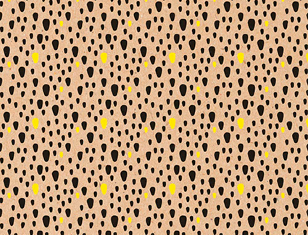 ROULEAU PAPIER CADEAU KRAFT AUX MOTIFS CLAIREFONTAINE     P PINS FLUOS 50M X 0,70M 70G.