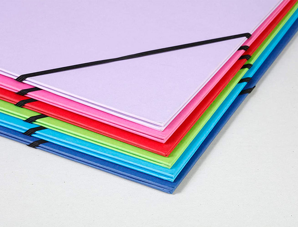 PORTE-DOCUMENTS CLAIREFONTAINE ASSORTIS       37X52CM
