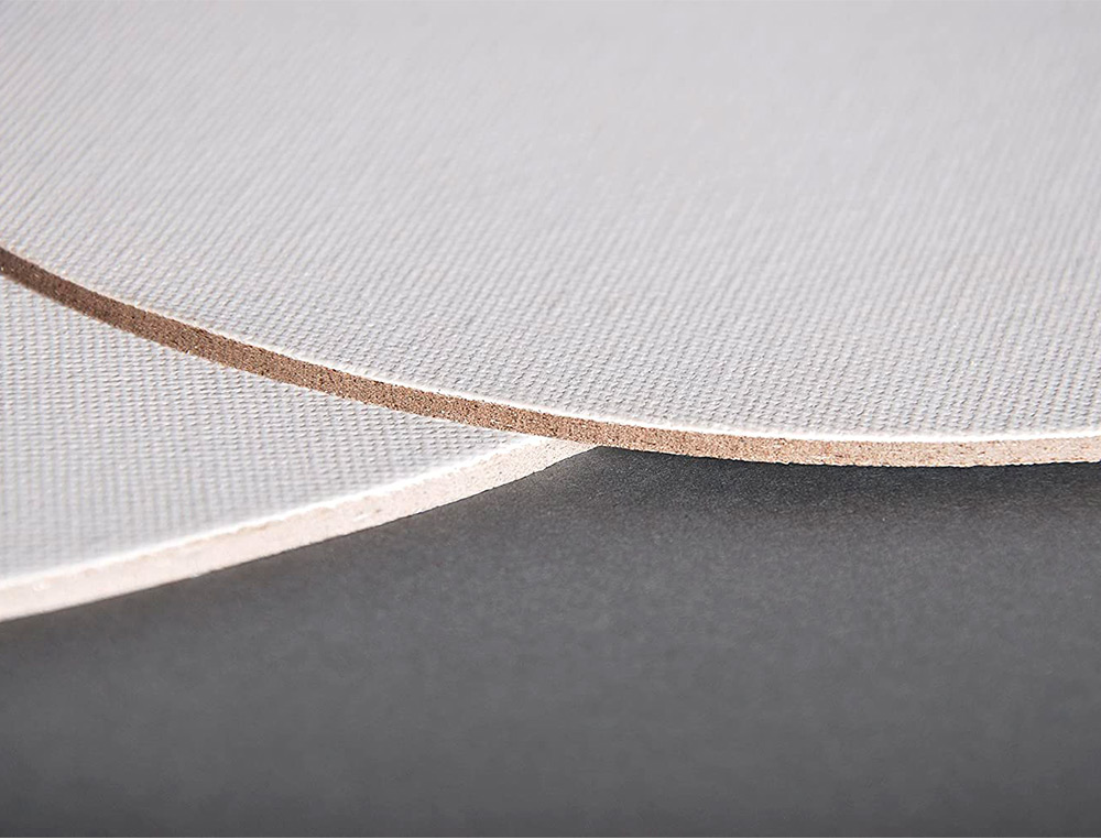 CARTON   PEINDRE ROND CLAIREFONTAINE COTON BLANC    30CM