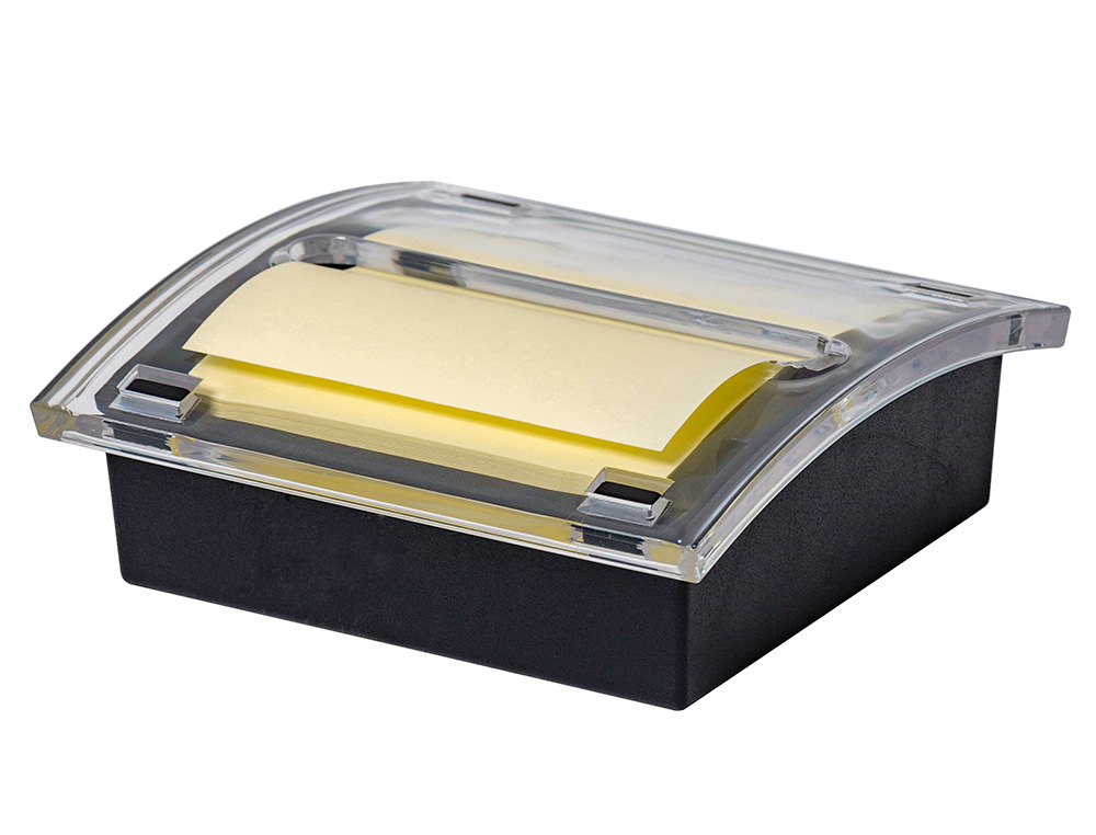 SUPPORT Q-CONNECT ZIGZAG POUR BLOC-NOTES 76X76MM COLORIS    NOIR