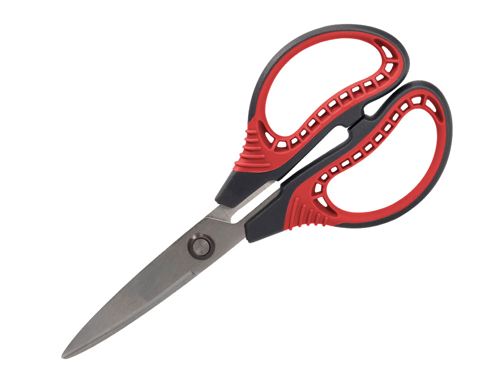 CISEAUX LIDERPAPEL LAME EN TITANE INCURVEE 16,5 CM       FACILITE DE COUPE ET          DURABILITE HOUSSE INCLUSE
