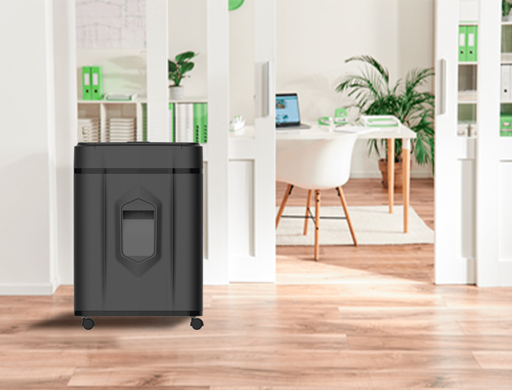 DESTRUCTEUR Q-CONNECT Q120 OCCASIONNEL VITESSE 3.5MIN A4 COUPE CROISEE 4X12 MM A4 19L 366X287X500MM 11KG