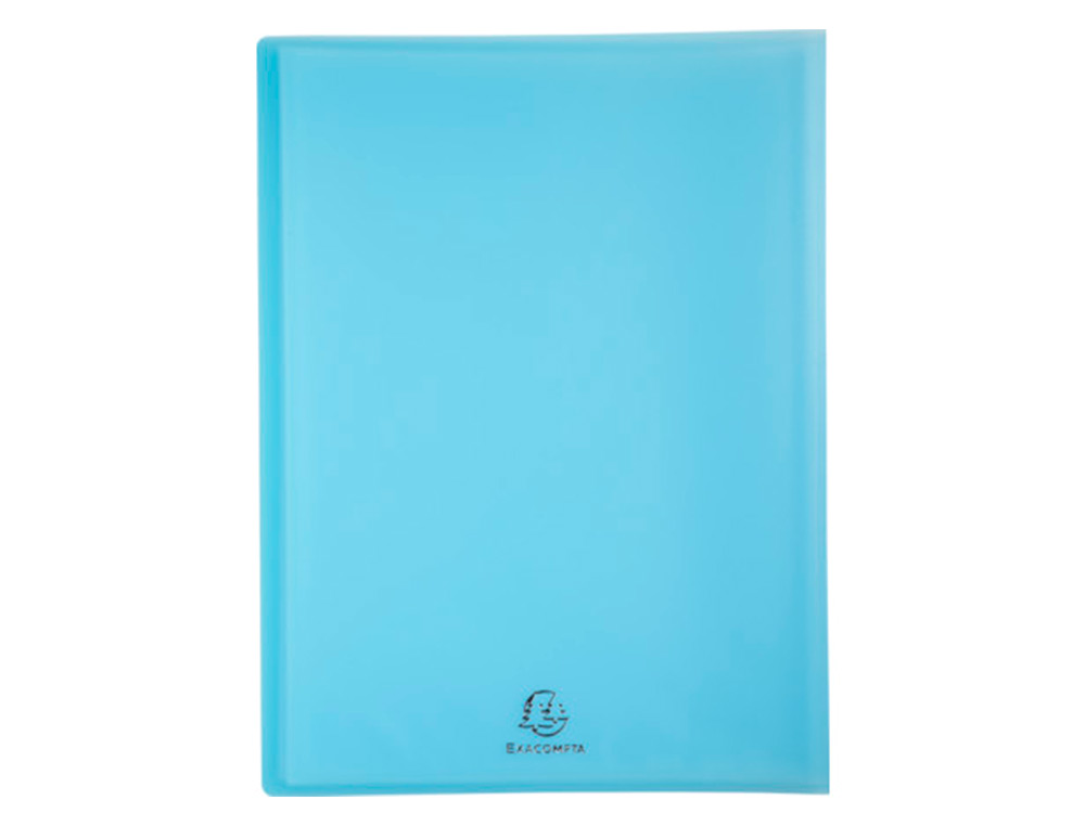 PORTE-DOCUMENTS EXACOMPTA KREACOVER A4 POLYPROPYLENE    40VUES ASSORTIMENT PASTEL