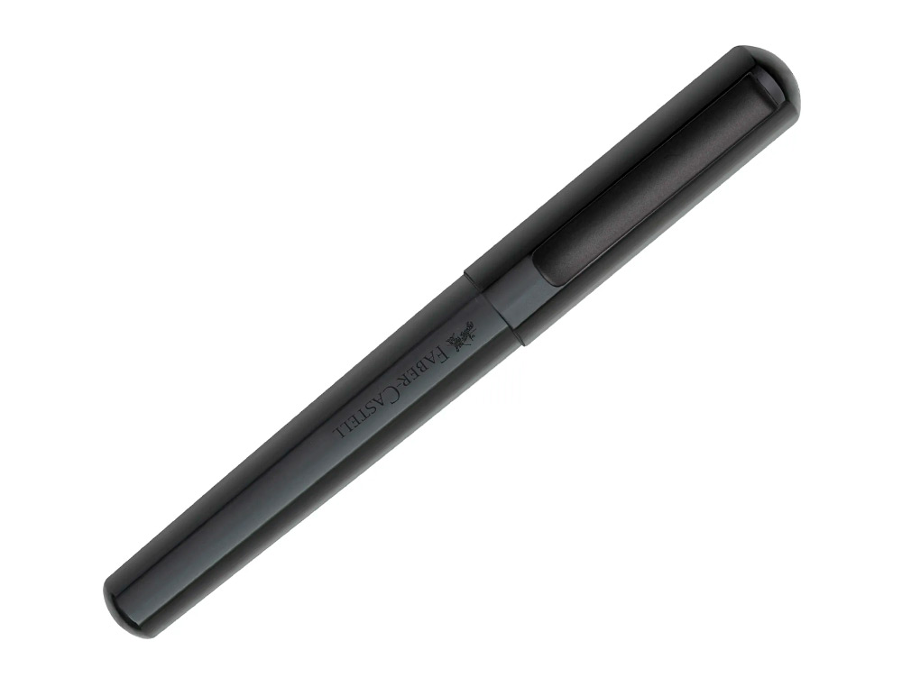 ROLLER FABER CASTELL HEXO POINTE CERAMIQUE ALUMINIUM    NOIR MAT