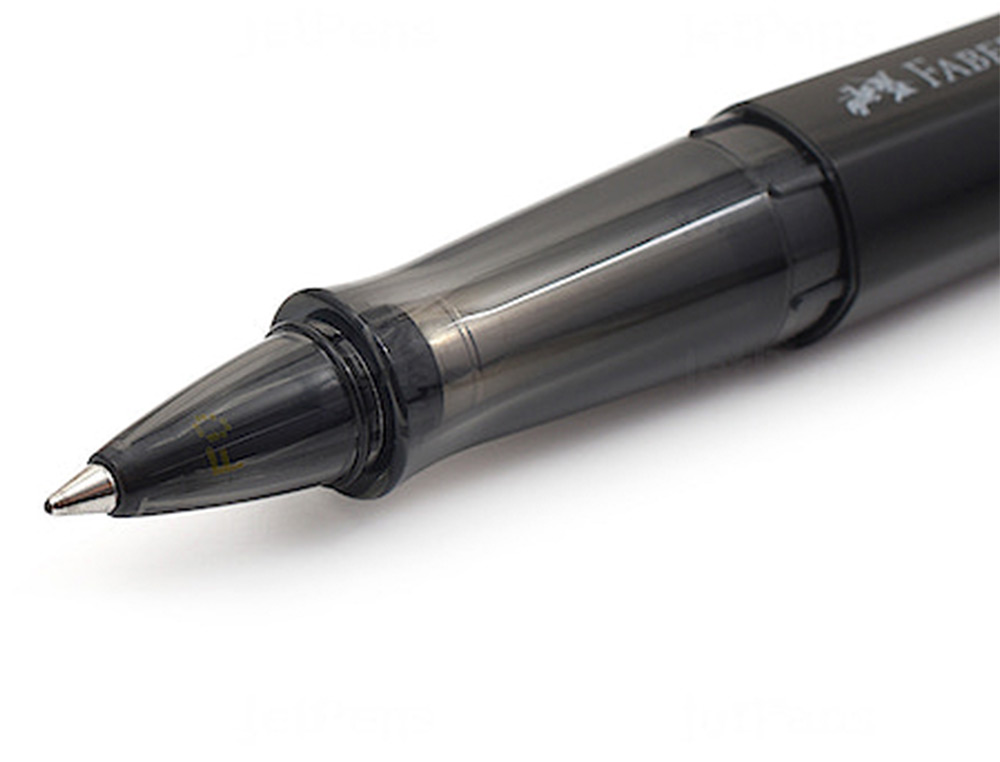 ROLLER FABER CASTELL HEXO POINTE CERAMIQUE ALUMINIUM    NOIR MAT
