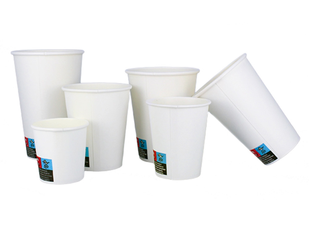 GOBELET EN CARTON COLDIS DE CONTENANCE 10CL PAQUET DE 50  BLANC    42158