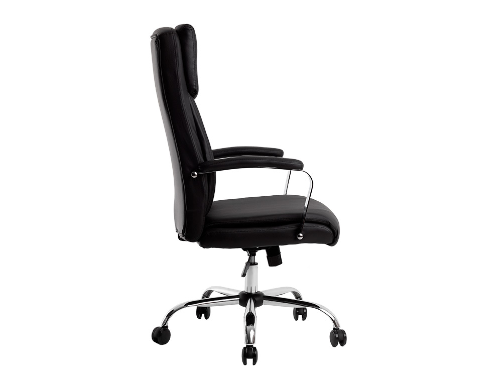 FAUTEUIL DE DIRECTION Q-CONNECT LEO DOSSIER REGLABLE HAUTEUR 1170 + 80 MM HAUTEUR LARGEUR 650 MM PROFONDEUR 700 NOIR