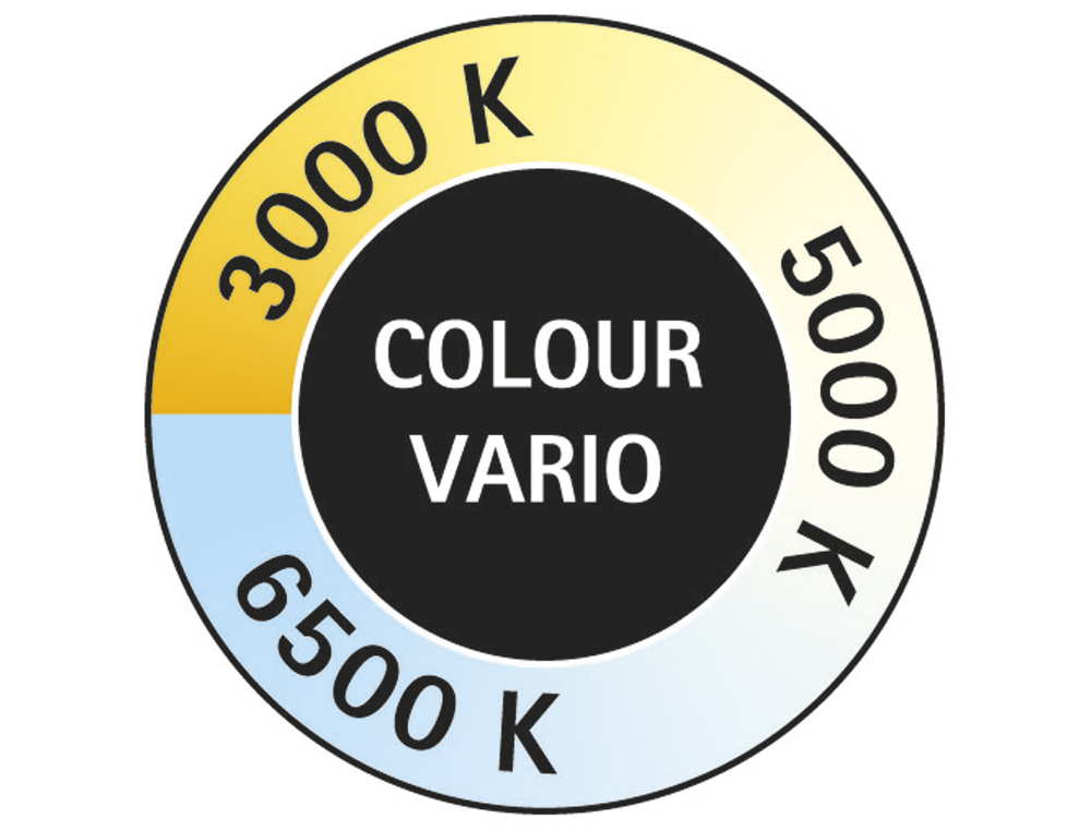 LUMINAIRE BUREAU MAUL LED PEARLY COLOUR VARIO REGLABLE  HAUTEUR 37,5CM BRAS 35,7CM    TETE 16X6CM COLORIS NOIR